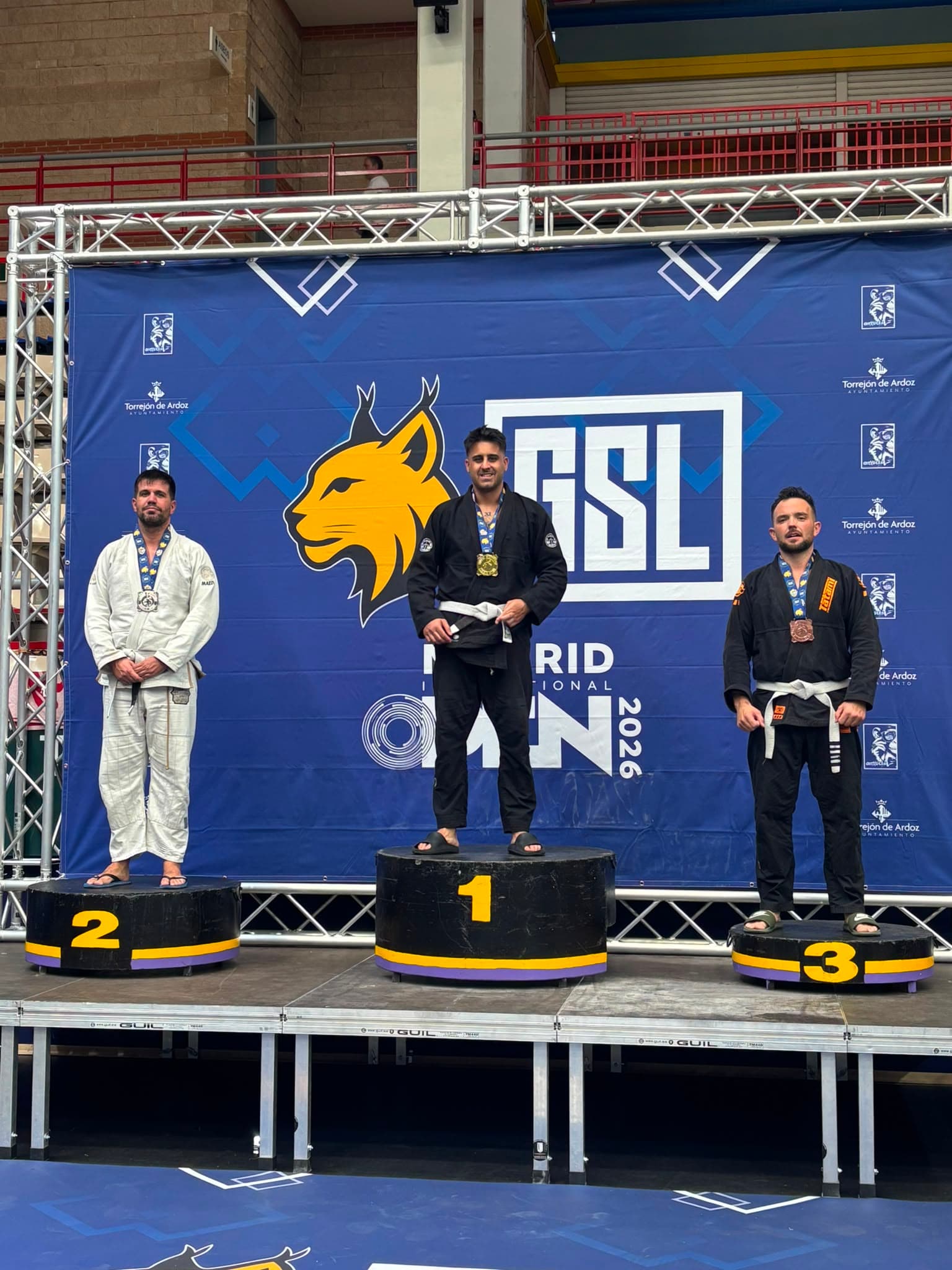 Alumnos de BJJ en clase en Grappling Zone Torrejón