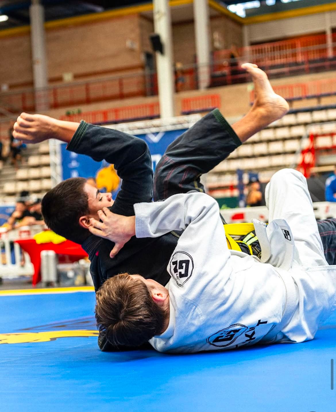 Ambiente de la academia de artes marciales Grappling Zone