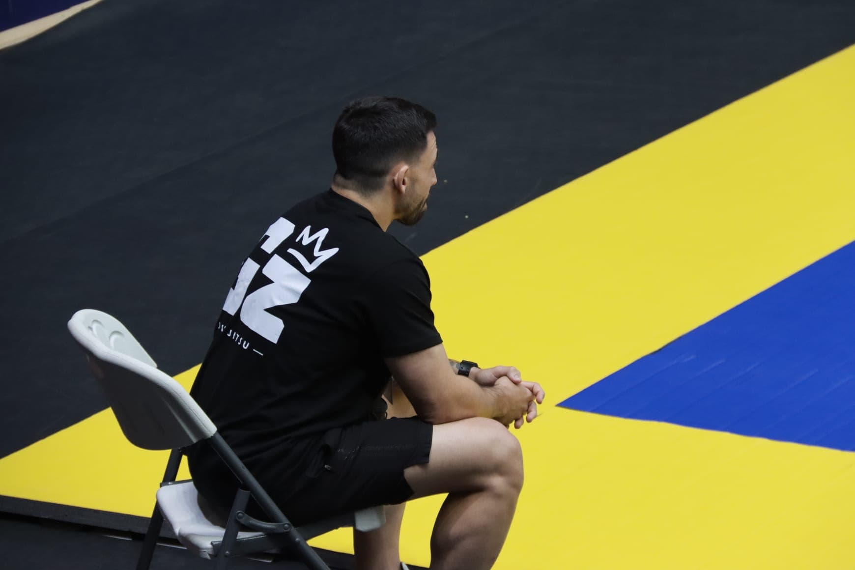 Detalle de entrenamiento en Grappling Zone